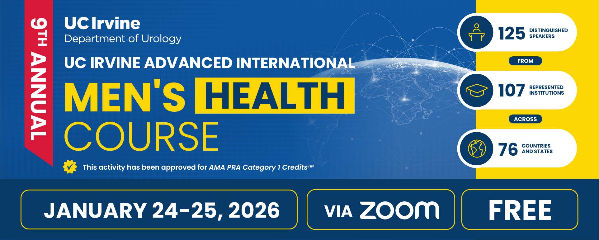 UC Irvine Advanced International Men’s Health Course Banner